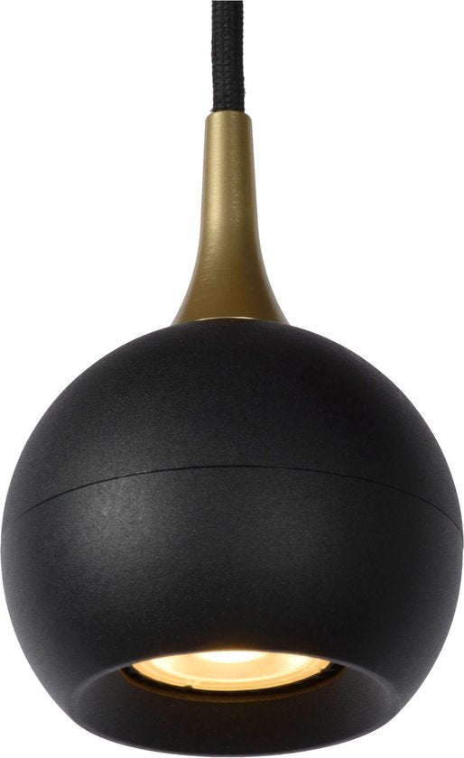 Lucide FAVORI - Suspension - Ø 9 cm - 1xGU10 - Noir