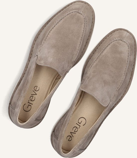 Mocassins Greve Vito pour homme - Mocassins - Taupe - Taille 43,5