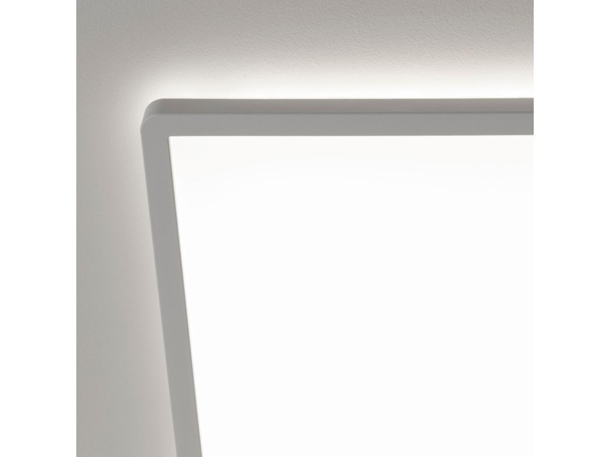 Plafonnier LED Brilliant Tanida - Couleurs RGBW - Modèle carré - 23 W, 3 000 lm, 4 000 K