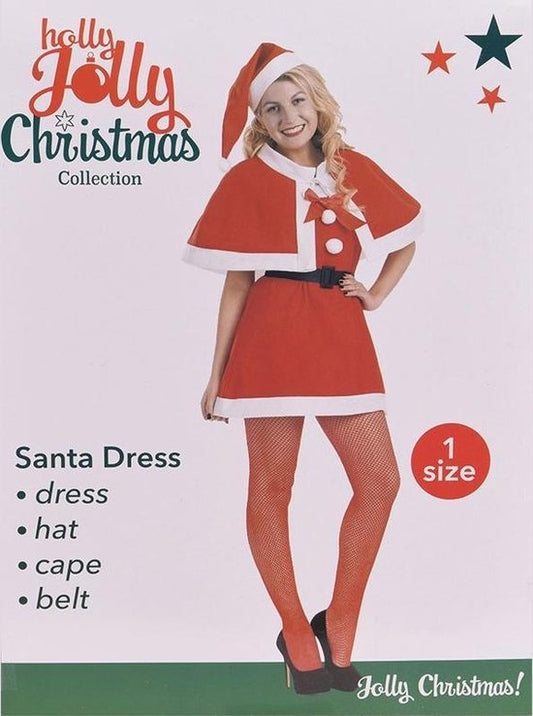 Costume de Noël femme 4 pièces (Taille unique)