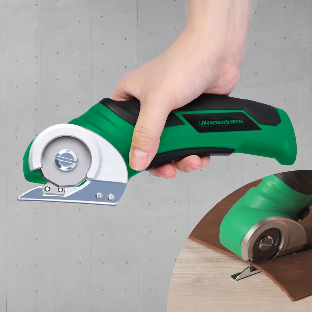 Cutter à batterie Hammersmith SharpSpin - Utilisation sans fil - Coupes précises - Utilisation sûre