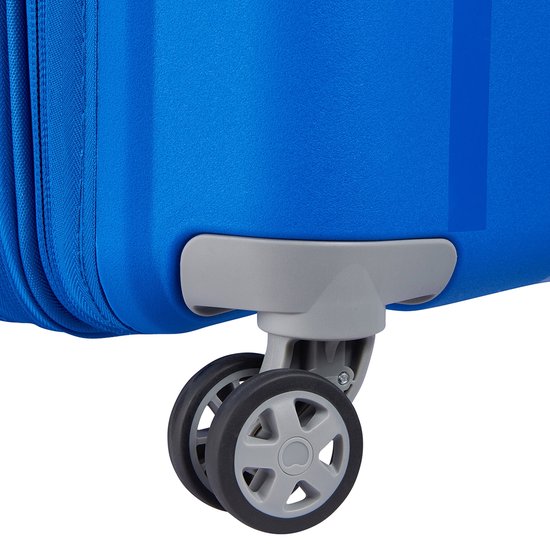 Delsey Clavel 4 Wheel Trolley Extendable 76 cm Blue