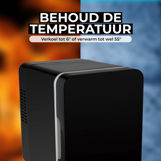 Denver Mini Fridge - Refroidissement et chauffage - Réfrigérateur pour soins de la peau - 12v Auto connection - MFR404
