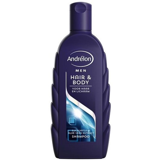 Shampoing Andrélon Men Hair & Body - 300 ml