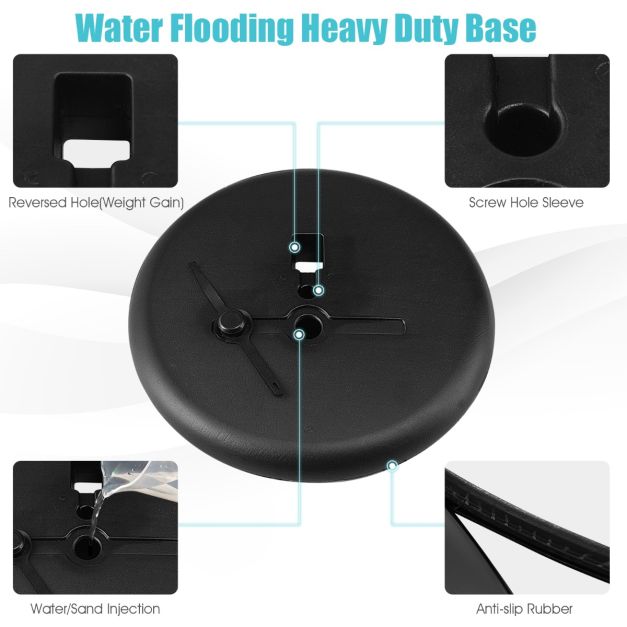 Coast Pedestal - Réglable - Cadre à cliquer - Acier inoxydable - 24 x 32,7cm - Silver