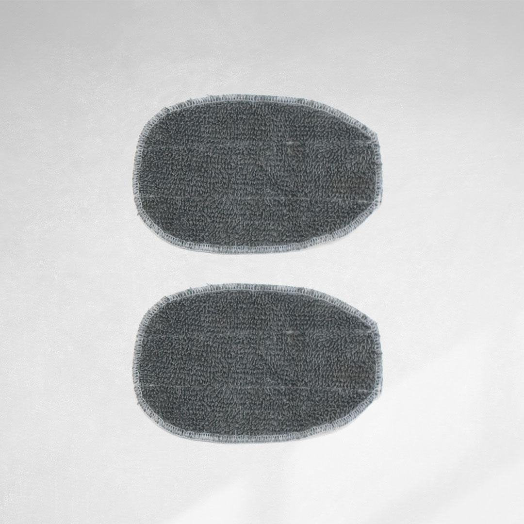Lot de 2 chiffons en microfibre Livington - Spécialement conçus pour SteamTouch - Nettoyage sans traces