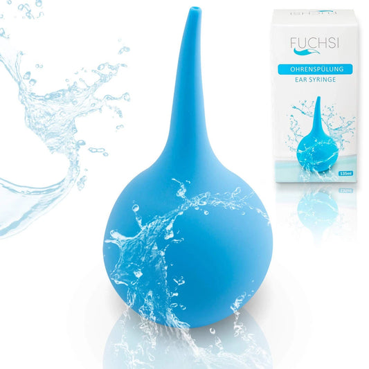 Nettoyant auriculaire Fuchsi - Rinçage doux des oreilles - Bleu