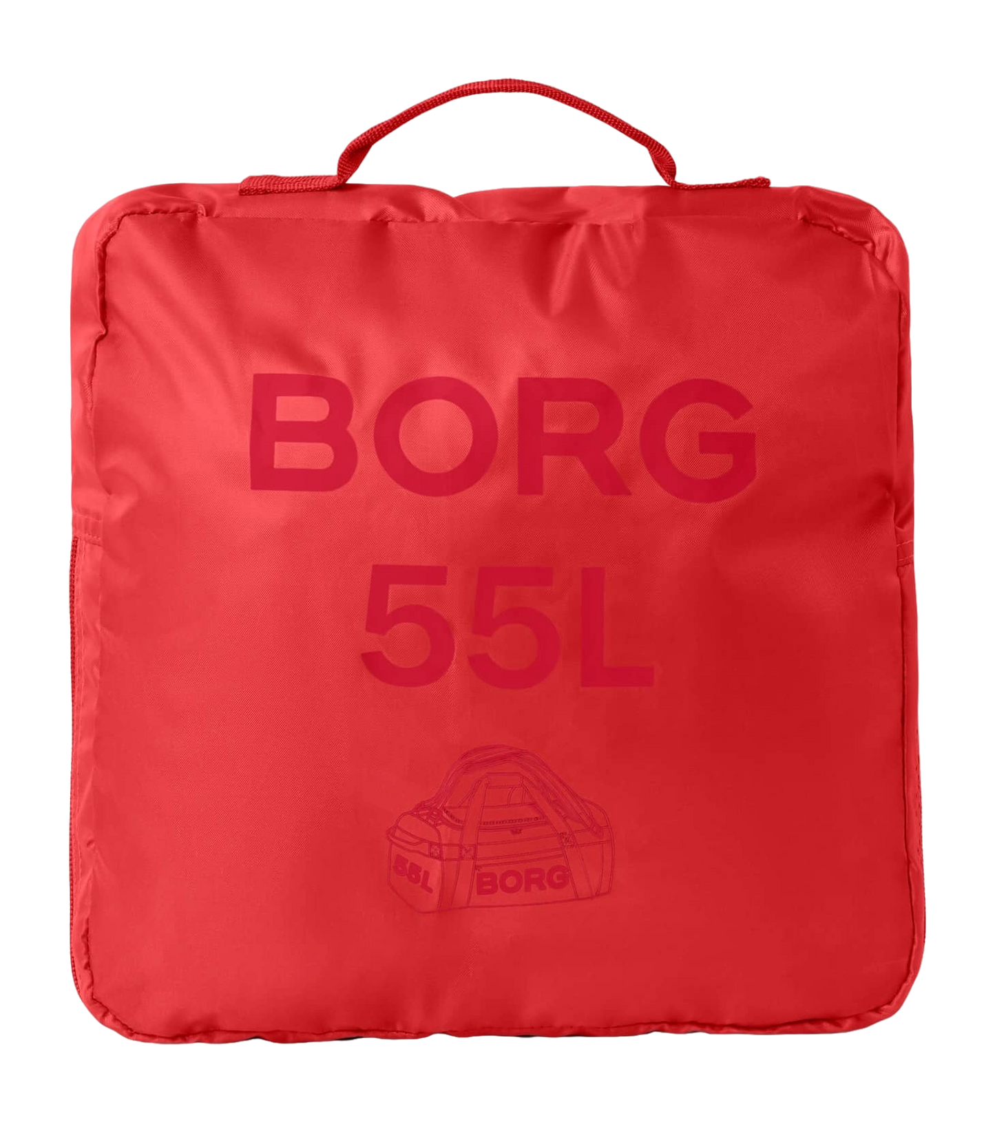Sac de sport Björn Borg Duffle Bag 55 L - Rouge Samba - 62 x 32 x 30 cm