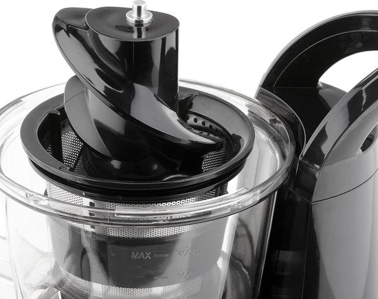 Princess Slowjuicer 202045 - Extracteur de jus - Presse-agrumes - Très grande ouverture de remplissage - Rendement élevé en jus