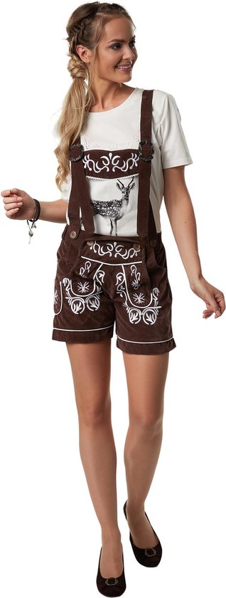 Dressforfun Lederhose Weißensee XL - déguisement costume halloween déguisement carnaval déguisement carnaval déguisement carnaval - 302803