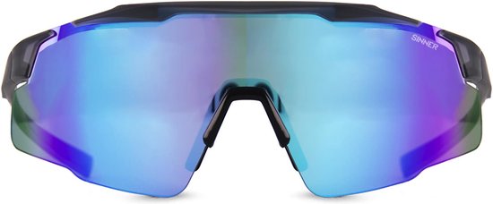 SINNER Murau - Lunettes de sport / Lunettes de soleil - Gris - Verres bleus - Unisexe - Taille unique