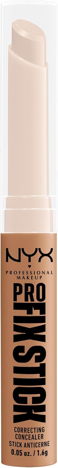 Nyx Professional Makeup Stick correcteur Pro Fix 12H - Nutmeg - Formule vegan - 11 cm