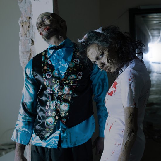 dressforfun - costume femme infirmière zombie sexy S - déguisement halloween déguisement fête déguisement carnaval déguisement fête déguisement carnaval - 300062