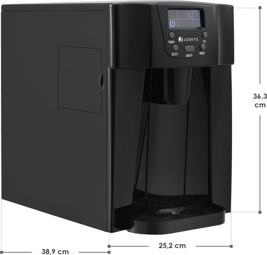 Machine à glaçons - PIML200L - Noir - Distributeur inclus