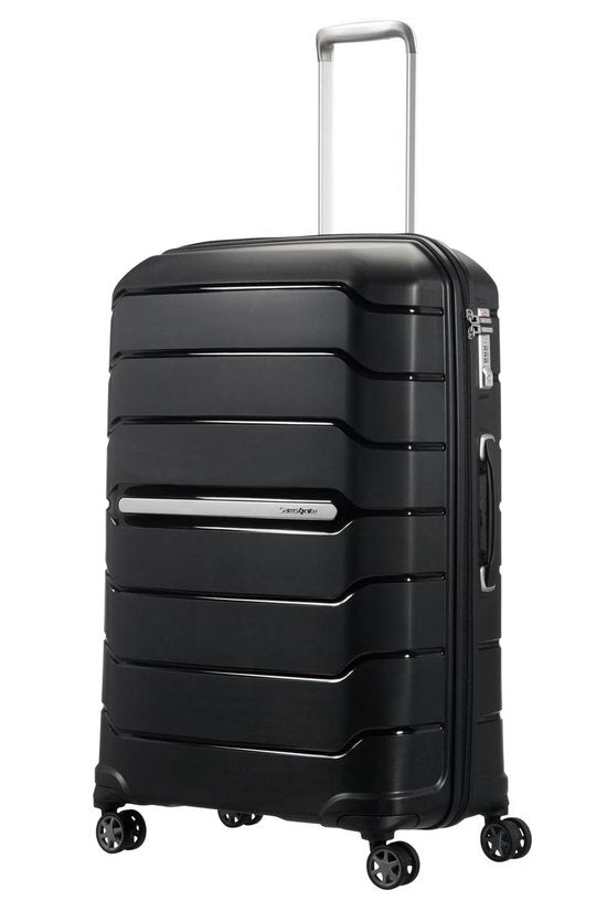 Grande valise - Samsonite Flux - avec extension - Polypropylène - Noir