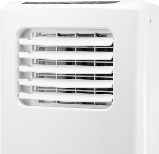 Climatiseur mobile - Eden ED-7007 Climatiseur avec télécommande - 7 000 BTU – Classe énergétique A - Pour des pièces jusqu'à 60 m³ - Réglage de la température de 16 °C à 31 °C - Climatiseur puissant, ventilateur et déshumidificateur tout-en-un + Kit de ca