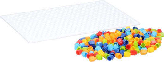 Eddy Toys Plug-in Mosaic - Kit de bricolage - avec exemples - 230 pièces