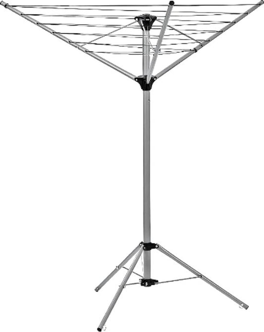 Séchoir à linge Nexxt, pliable et pivotant – longueur de séchage de 16 mètres – 121 x 105 x 140 cm