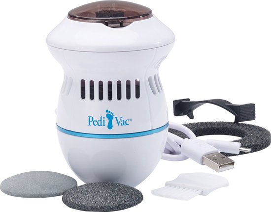 Pedi Vac - Lime à pieds électrique - 2 embouts