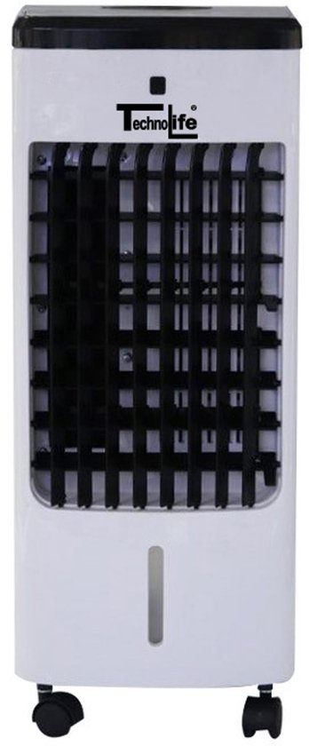 Technolife TL-2701 Refroidisseur d'air avec télécommande et minuterie - 3.5L - Blanc/Noir