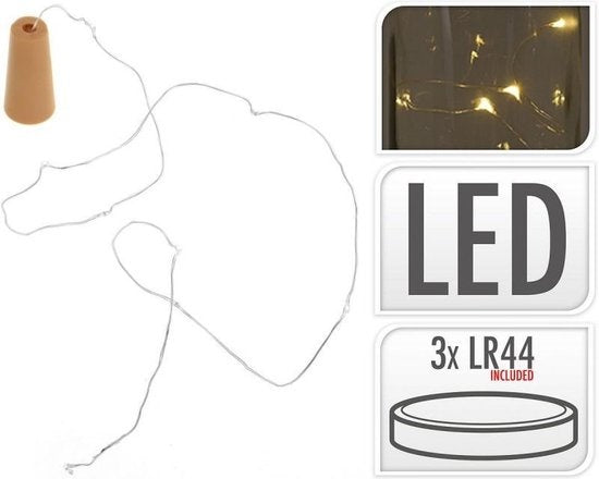 Bouchon avec 8 lumières LED