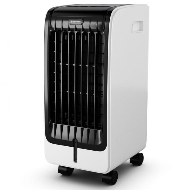 Climatiseur portable Coast 3-en-1 75 W – 6 L – 32 x 25 x 57 cm – Noir et blanc
