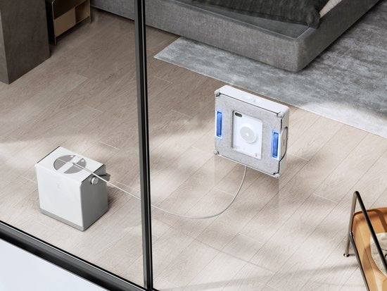 ECOVACS - WINBOT W2 Omni - Robot lave-vitres automatique - Robot lave-vitres - Technologie de nettoyage intelligente - vitres, portes de douche - nettoyeur de vitres