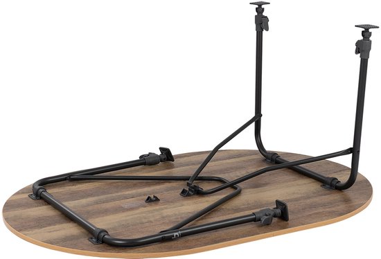 Bo-Camp - Table - Plume - Ovale - 130x90 cm