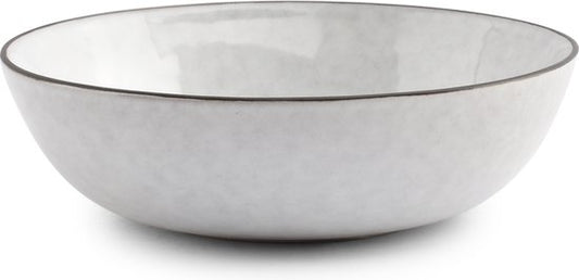 S|P Collection Bol 13xH4cm blanc Fina (Lot de 4)