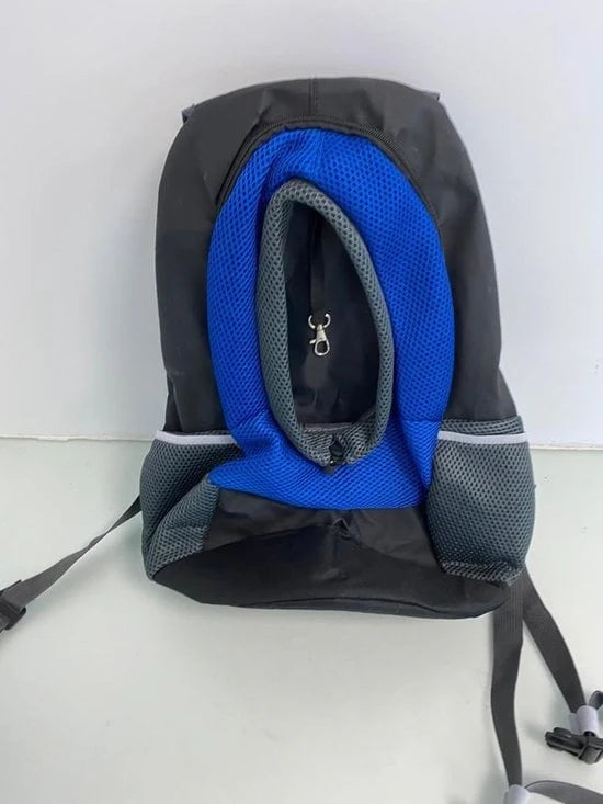 Sac à dos pour chien avec poignée - Merkloos - Bleu