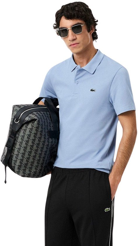 Polo Lacoste respirant, bleu clair - Taille L - Homme