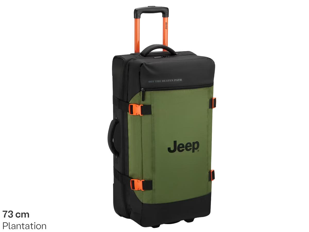 Sac de voyage Jeep - Sac de voyage à roulettes - taille M 73 cm - Noir