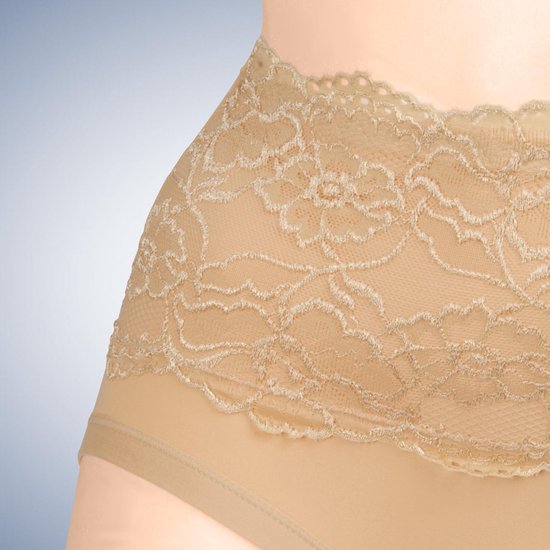 Slip correcteur de silhouette - sous-vêtements de maintien - slip femme lot de 2 - beige l/xl