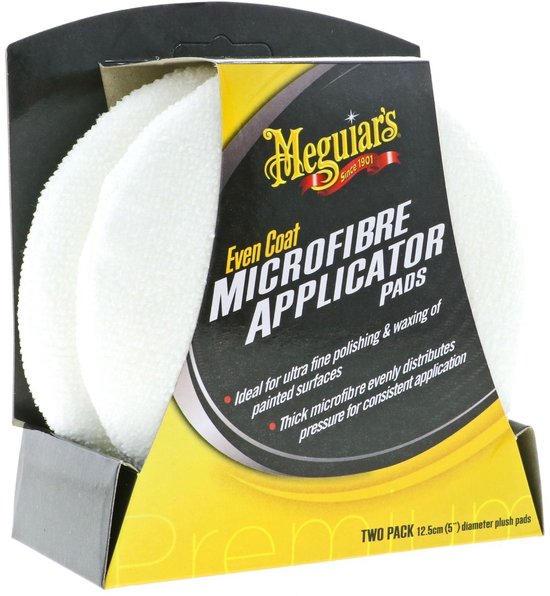 Tampons d'application Even Coat de Meguiar's #X3080