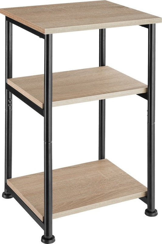 tectake® - Table d'appoint Memphis - industrielle - 34x30x59cm - brun clair - 404669