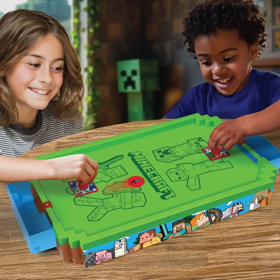 A Ambassador® Minecraft Arcade Air Hockey - Air hockey - Table top - Jeu de société - The Big Toy Book 2025