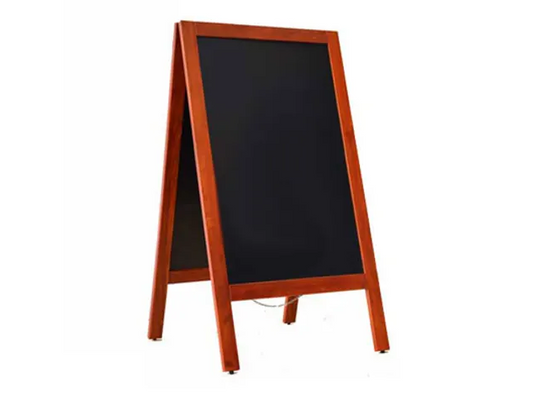 DiscountOffice Tableau noir acajou 75x135cm