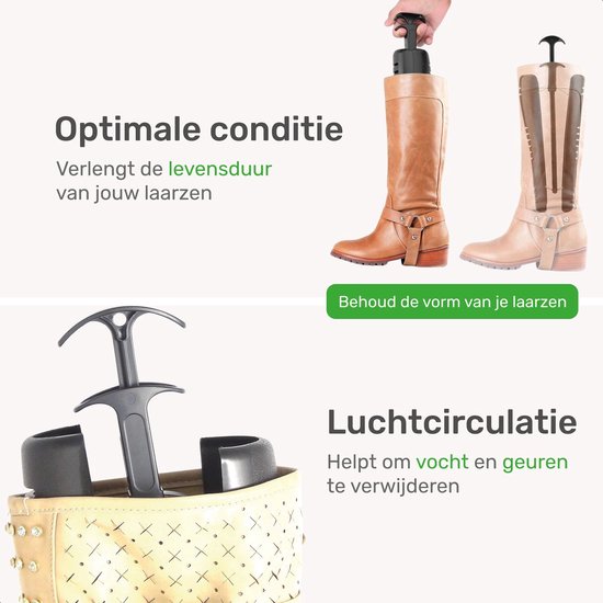 Proskill Tendeurs de bottes - 2 pièces - Remplisseur de bottes - Tendeur - Botte de femme - Tendeur de chaussures