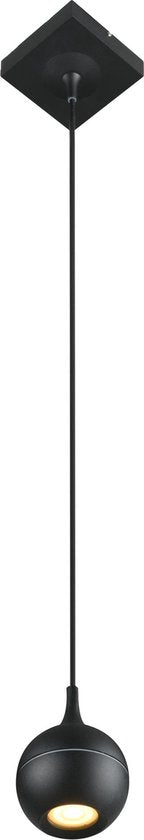 Lucide FAVORI - Suspension de salle de bains - 1xGU10 - IP44 - Noir