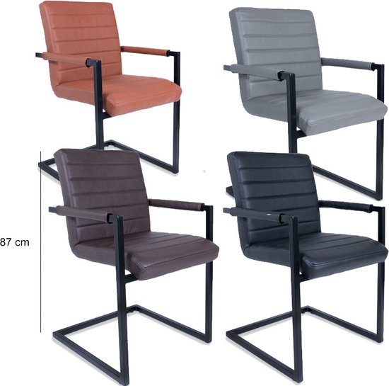 Chaise Adelaide - Set/2 Chaise Adelaide - Set/2 - Gris foncé