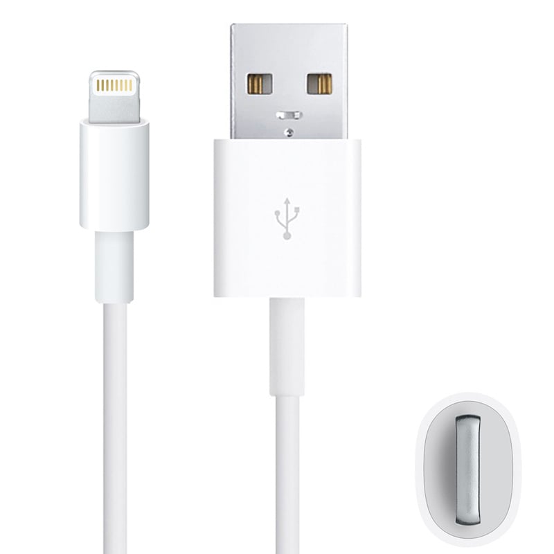 Wurk Lightning USB Charger and Data Cable for iPad - 1m - White