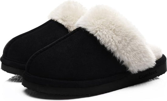 Chaussons Dames - Chaussons - Taille 36/37 - Noir - Antidérapant - Comfeet