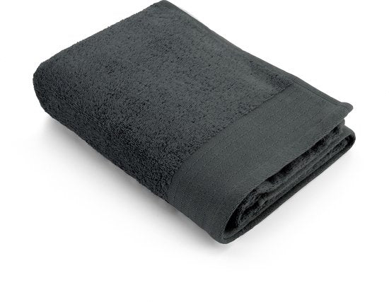 Serviette de bain Walra Soft Cotton - 60 x 110 - 100 % coton - Anthracite