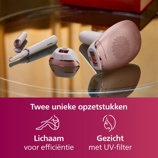 Philips Lumea série IPL 7000 - Appareil d'épilation IPL - 2 têtes avec tondeuse - BRI921/00