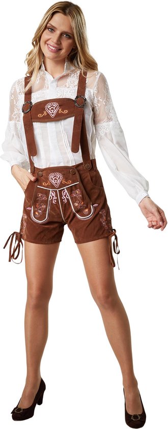 Dressforfun Lederhose Ammersee XL - déguisement costume halloween déguisement partywear carnaval déguisement partywear - 302813