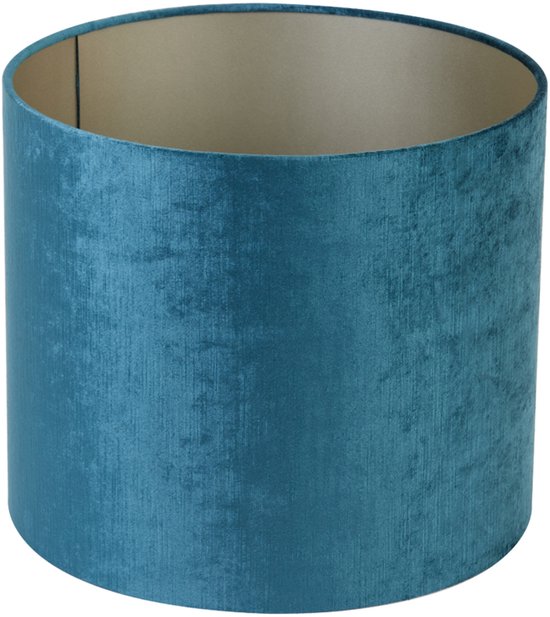 Light & Living - Abat-jour GEMSTONE - Ø25x18cm - Bleu