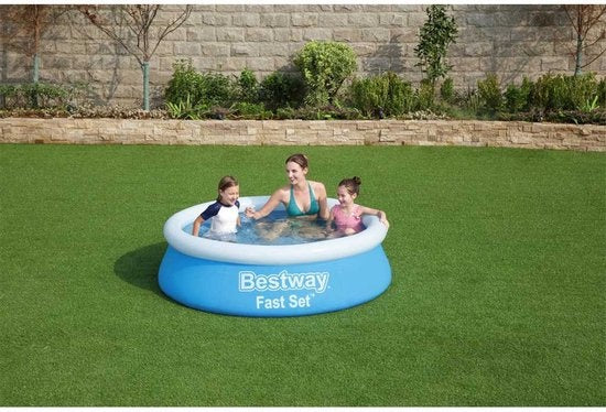 Bestway Kids' Pool - Ø 183 cm - Modèle 57392 - Bordure gonflable
