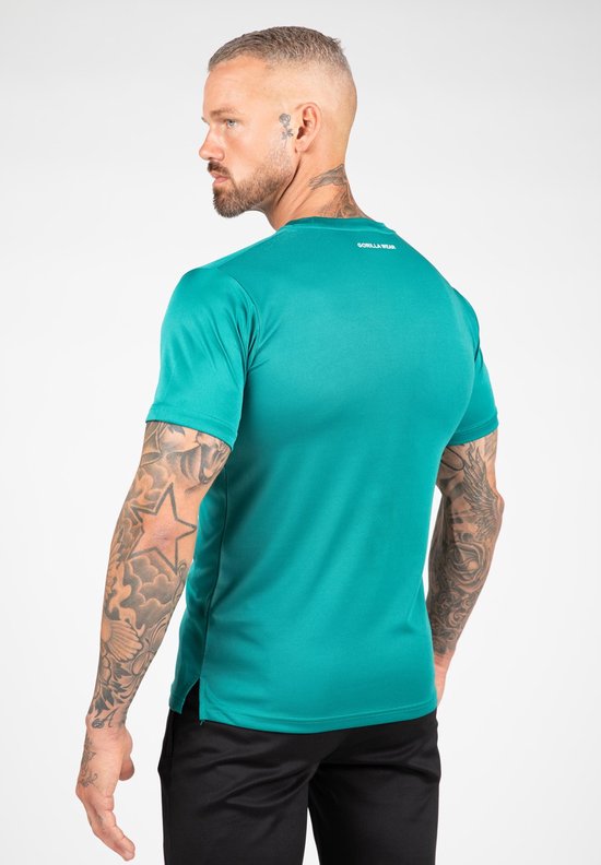 T-shirt Gorilla Wear Vernon - Vert/Bleu - 2XL