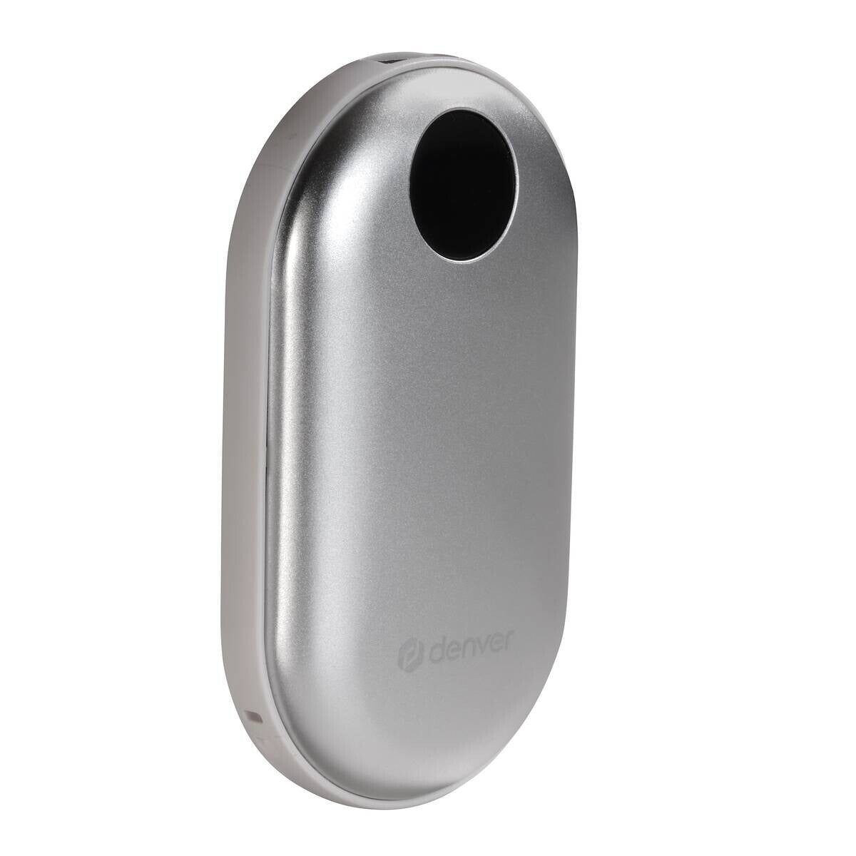 Powerbank Denver avec chauffe-mains 2-en-1 PBH-4003S - Argent - 4000 mAh