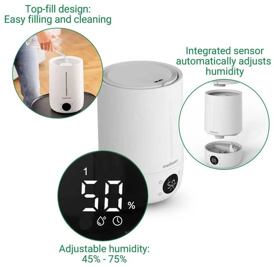 Medisana AH 663 - Humidificateur Top-Fill